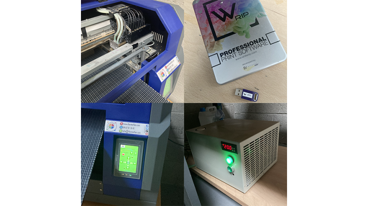 UV 5530 + imprimante UV à plat - Thermoflan
