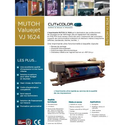 Imprimante Traceur - Mutoh ValueJet 1624