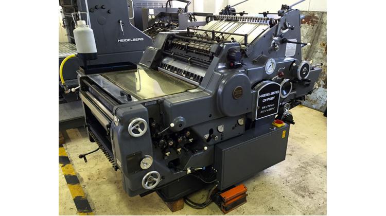 Offset 1 couleur HEIDELBERG - Modèle KORS