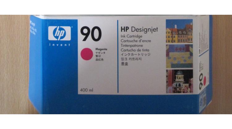 Cartouche d'encre HP 90 Magenta 400 ml - C5063A