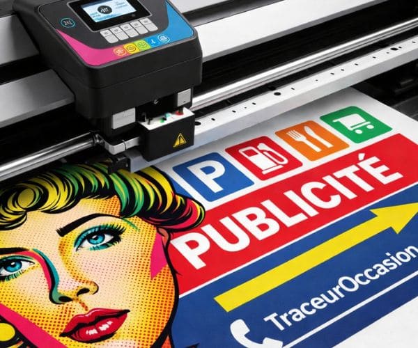 Traceur pour la signalétique