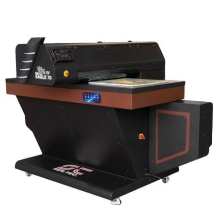 Traceur Eagle Fabricant de matériel d'impression industriel : UV, hybride, textile... Eagle UV 70