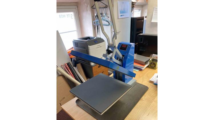 Presse Chaud textiles d'occasio facile à utilis