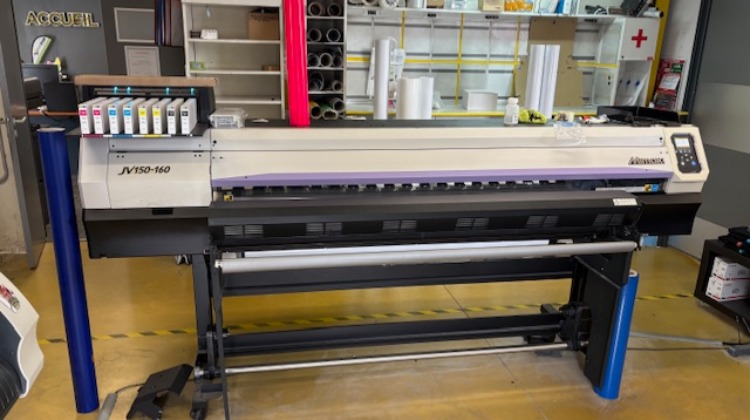 Traceur MIMAKI JV150-160 + Plotter MIMAKI CG-160FX