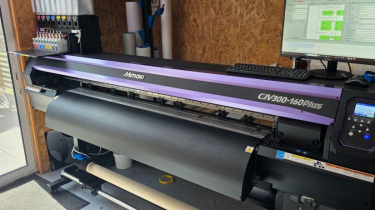 Imprimante Print and Cut Mimaki CJV300-160 PLus Occasion