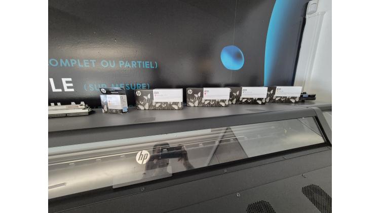 Hp Latex 360 + Pc complet avec rip caldera 