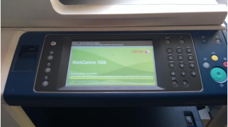 Xerox 7556 + Fiery + module de finition + conso