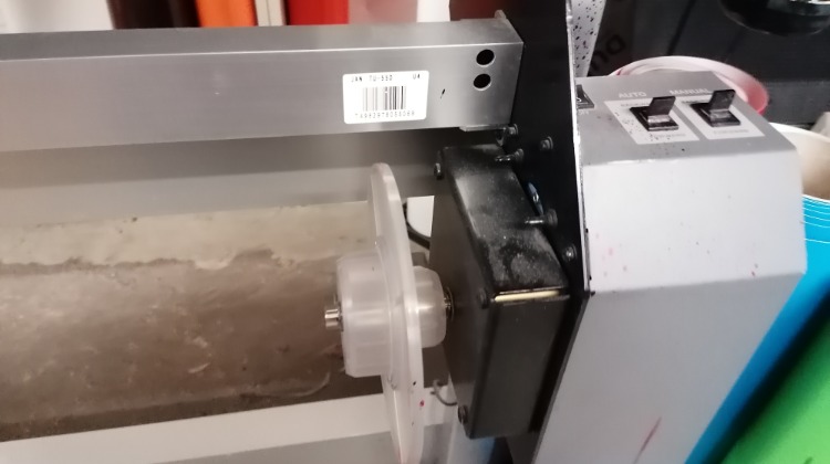 Traceur Roland SP 540 v avec enrouleur 2 TETES NEUVES 