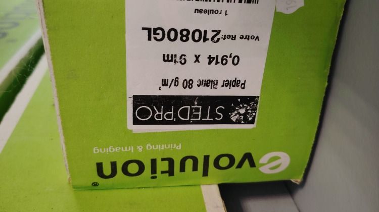 13 rouleaux papier A0 pour traceur Evolution / STED PRO