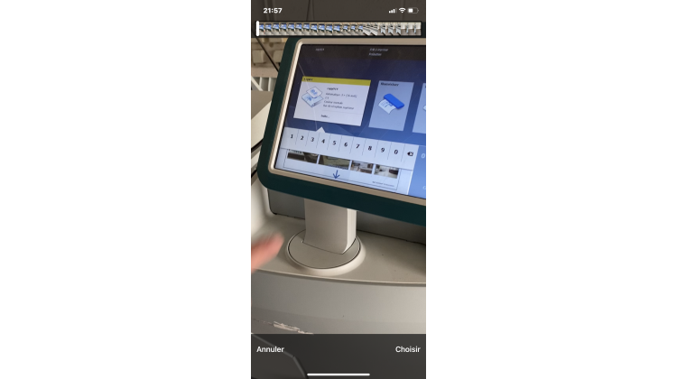 traceur océ colorwave 500 avec scanner 