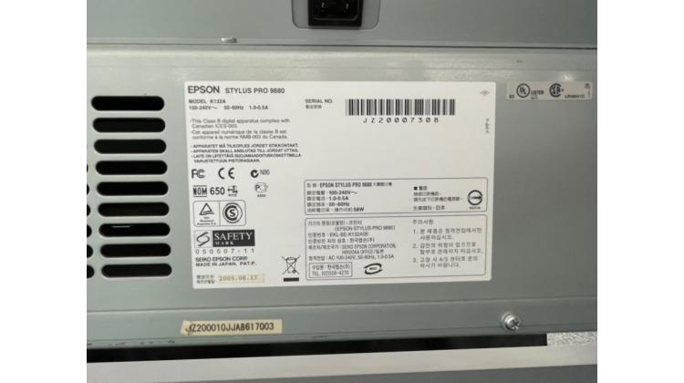 Imprimante Epson Stylus Pro 9880