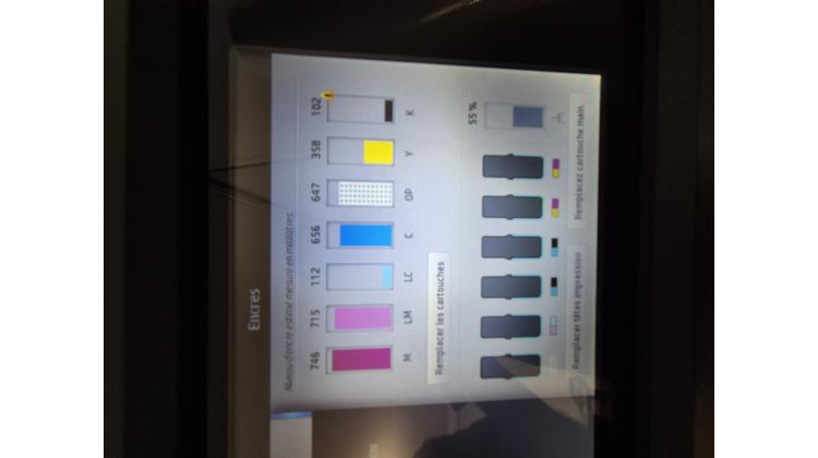 Hp Latex 360 + Pc complet avec rip caldera 