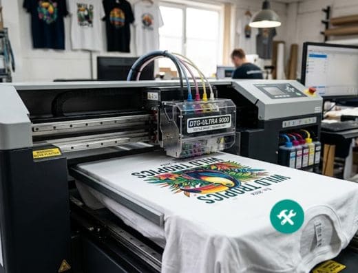 Réparateur imprimante textile
